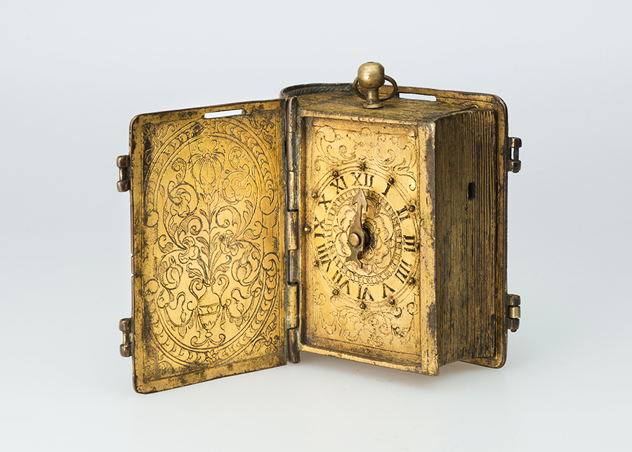 Часы в форме книги
Германия, ок. 1600 г.