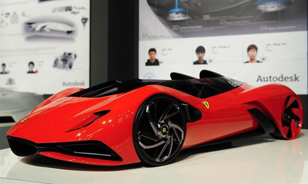 Студенты со всего мира построили будущее Ferrari