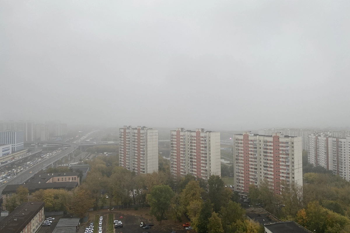 Туман в Москве