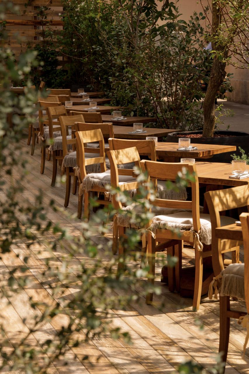 Веранда ресторана Saray