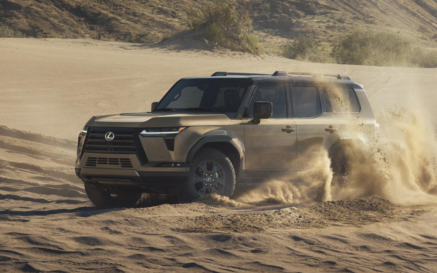 Обновленный Lexus GX получил умные системы для езды по бездорожью