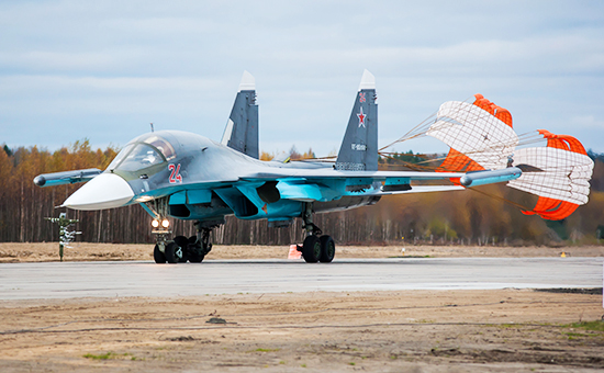 Бомбардировщик Су-34