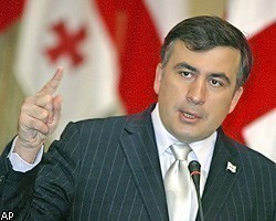 М.Саакашвили выступил против России на белорусском ТВ