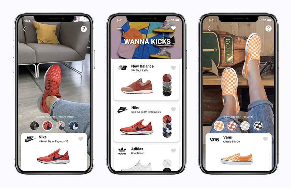 Белорусский стартап запустил приложение для онлайн-примерки кроссовок