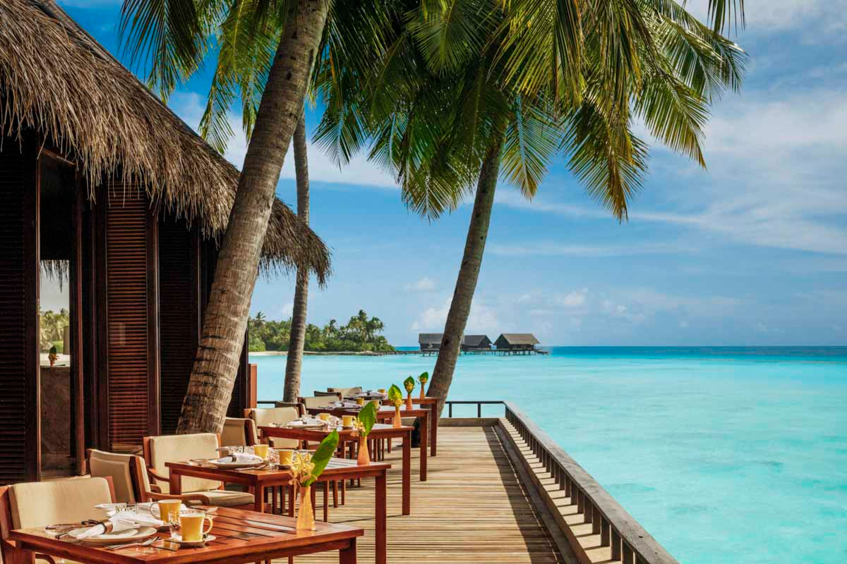 Ресторан Reethi Earth на курорте на курорте One&amp;Only Reethi Rah (Мальдивы)
