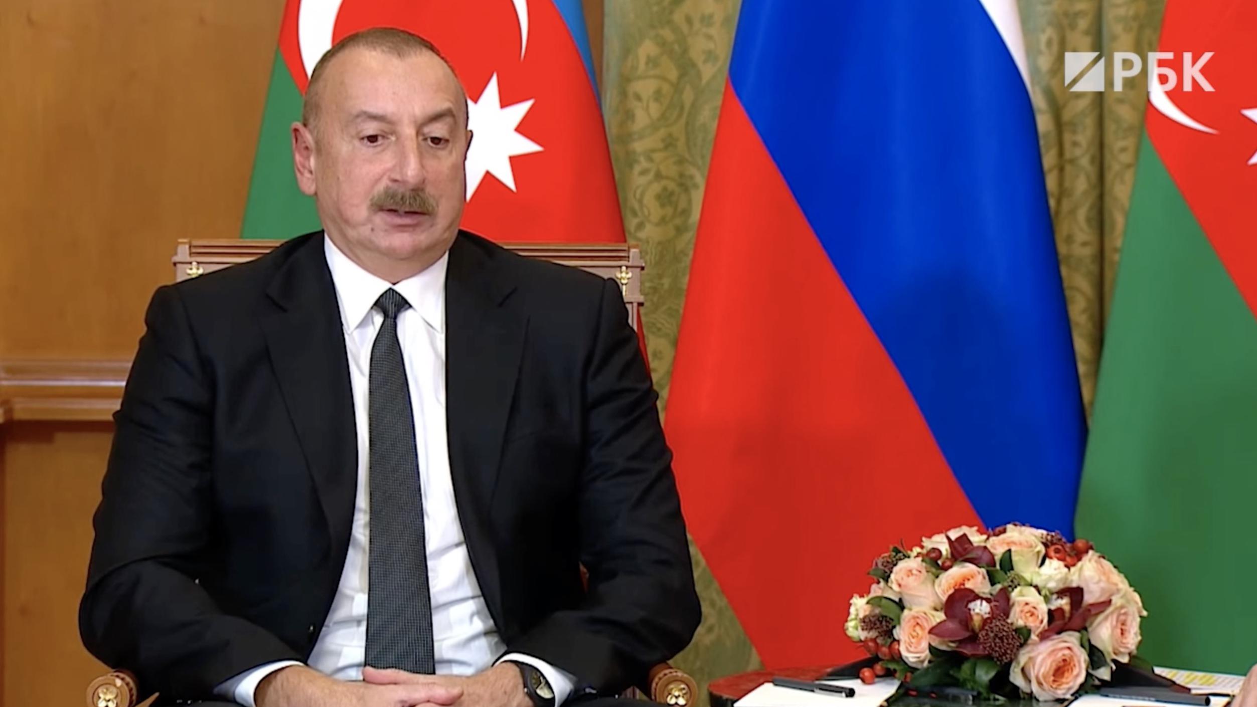 Алиев заявил о пяти принципах для нормализации отношений с Ереваном