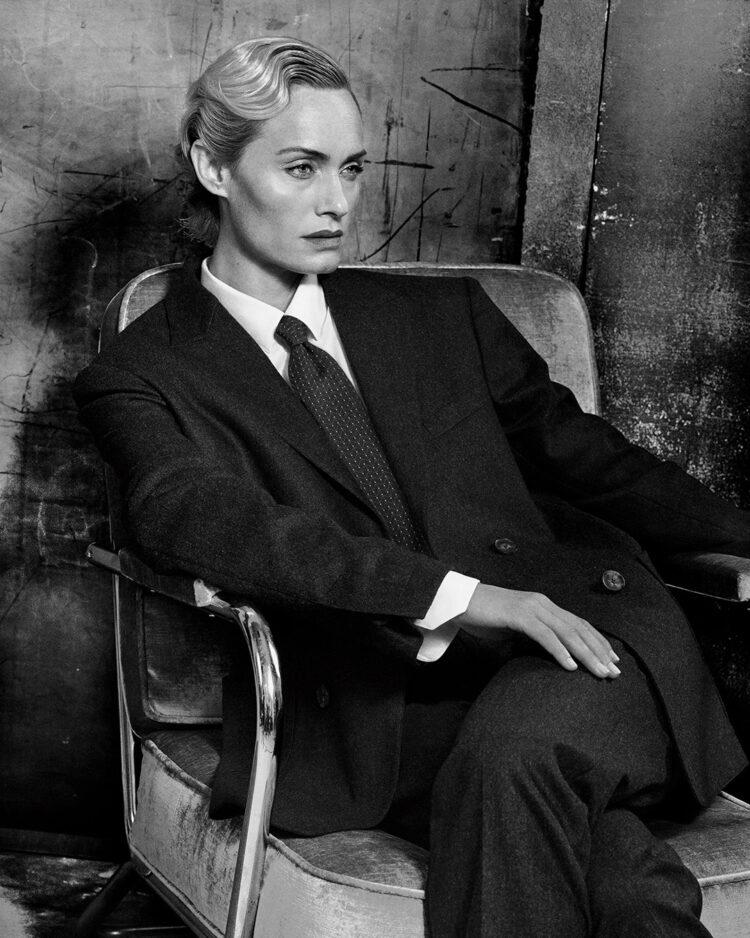 Эмбер Валетта в костюме для журнала Interview Magazine, 2014