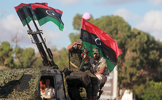 Солдаты&nbsp;ливийской армии