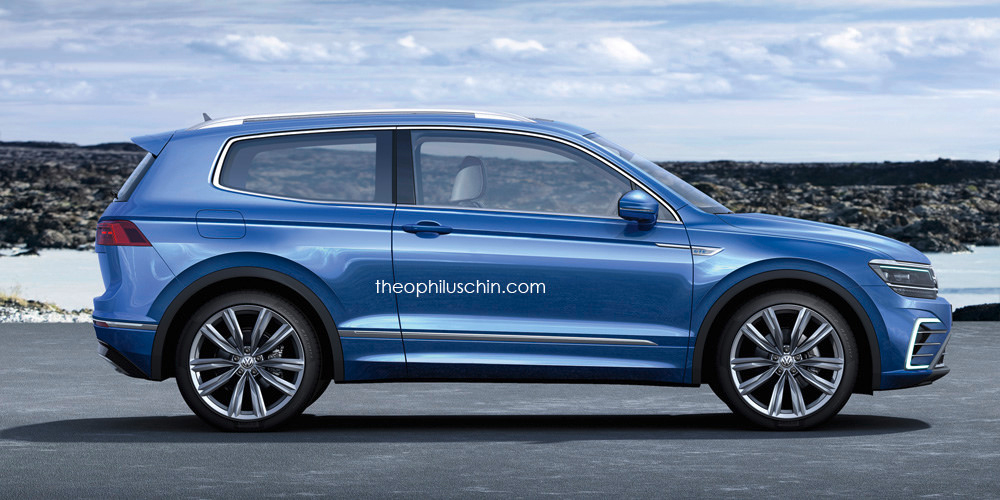 Кросс-купе на базе VW Tiguan будет продаваться в трех- и пятидверном кузове