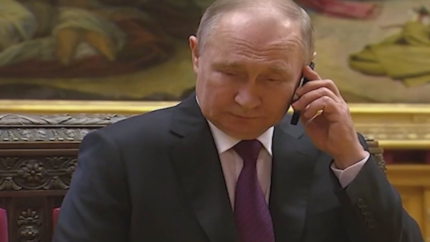Путин позвонил восьмилетней девочке из Запорожской области