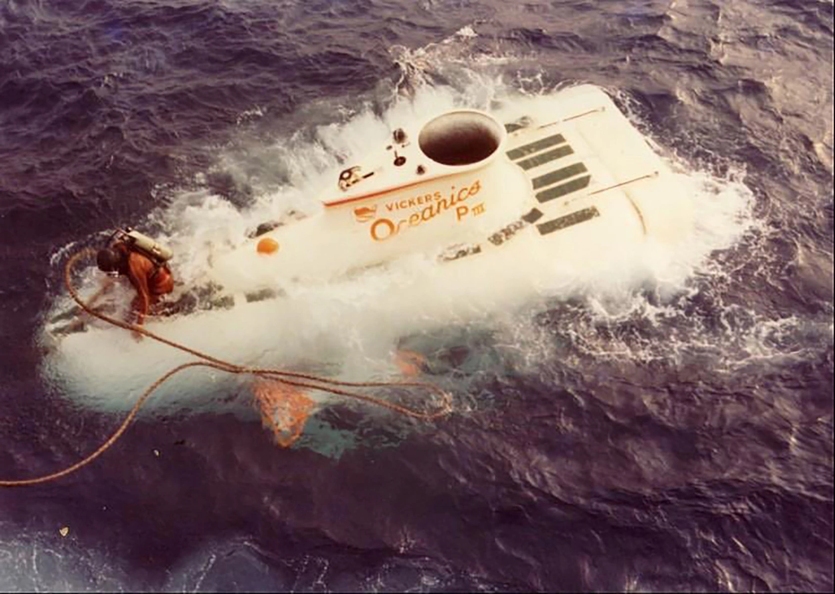 <p>Подводный аппарат Pisces III, затонувший на глубинеу почти 500 м</p>