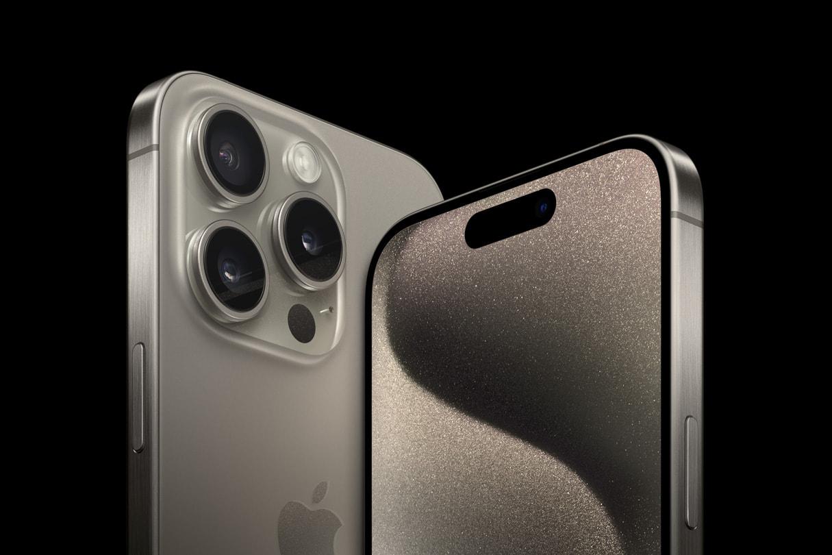 Главным новшеством в дизайне новых устройств стала титановая рамка у iPhone 15 Pro и 15 Pro Max