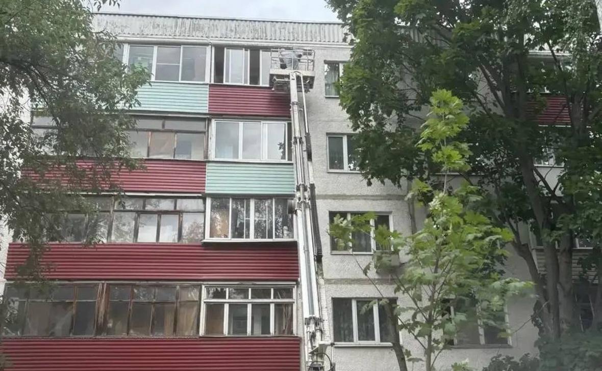 Воробьев заявил о 18 поврежденных при атаке дронов многоквартирных домах
