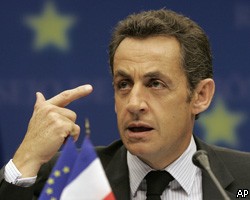 Н.Саркози назвал действия Грузии в Ю.Осетии "неуместными"