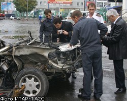 В Кишиневе взорван автомобиль с российскими номерами