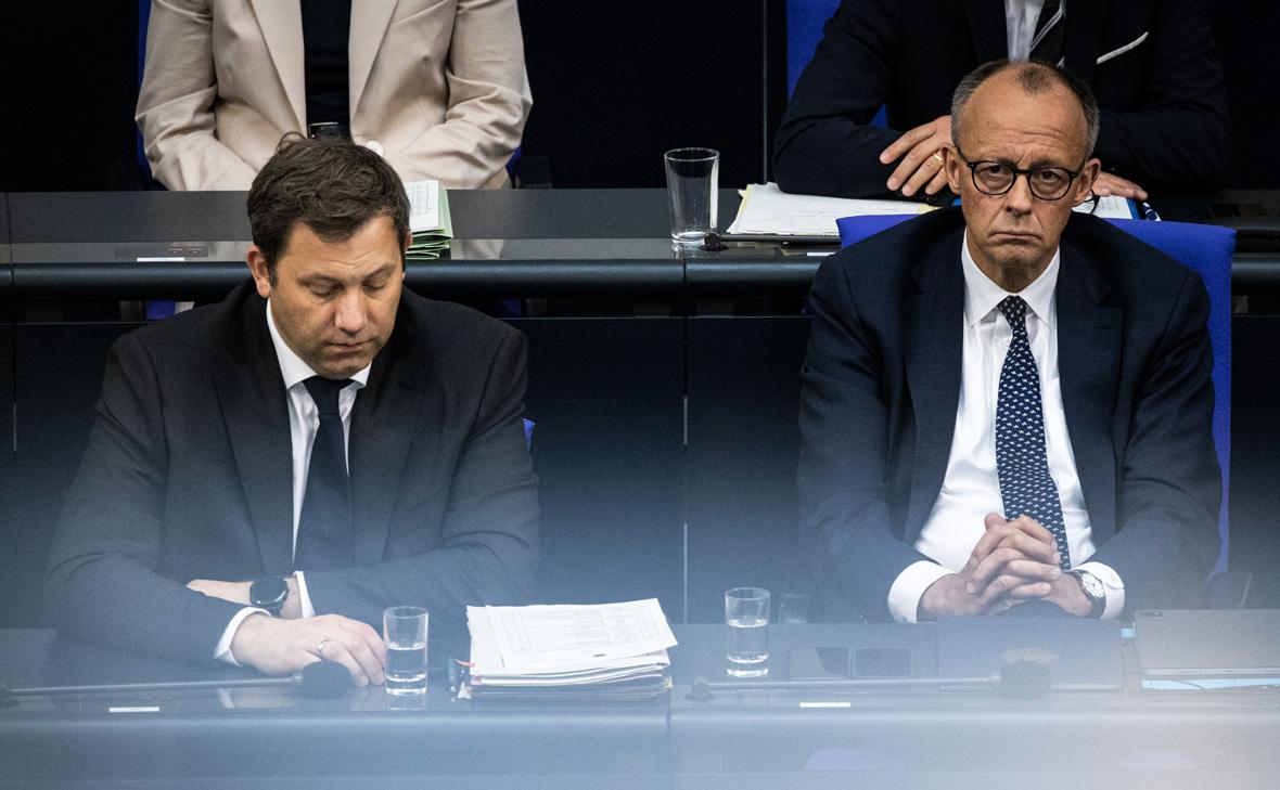 Ларс&nbsp;Клингбайль&nbsp;и Фридрих&nbsp;Мерц