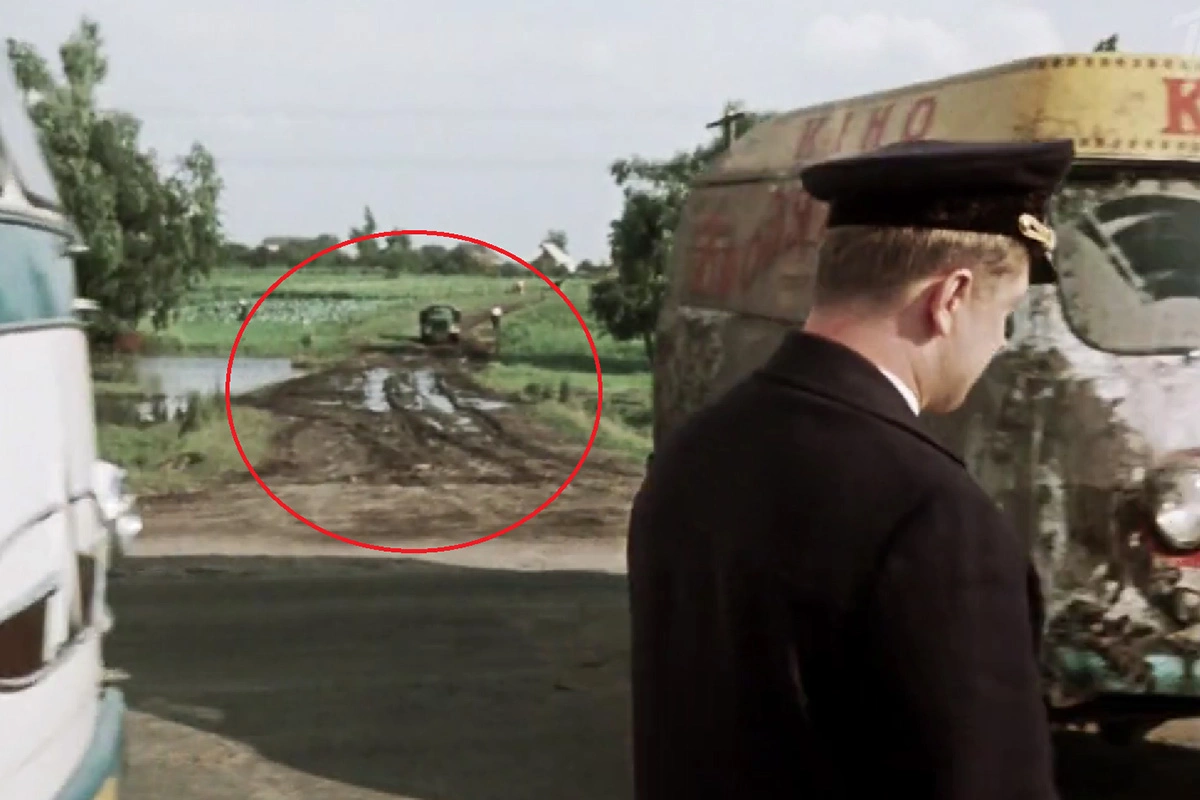 Кадр из фильма «Королева бензоколонки», 1962 год