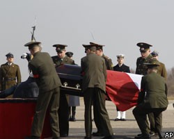 Гроб с телом президента Польши доставили в Варшаву