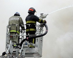 В Красноярском крае горит больница