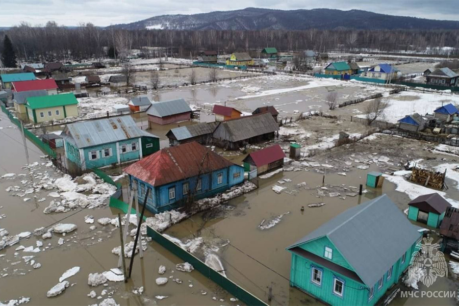 В Башкирии&nbsp;затопило&nbsp;более сотни домов.&nbsp;