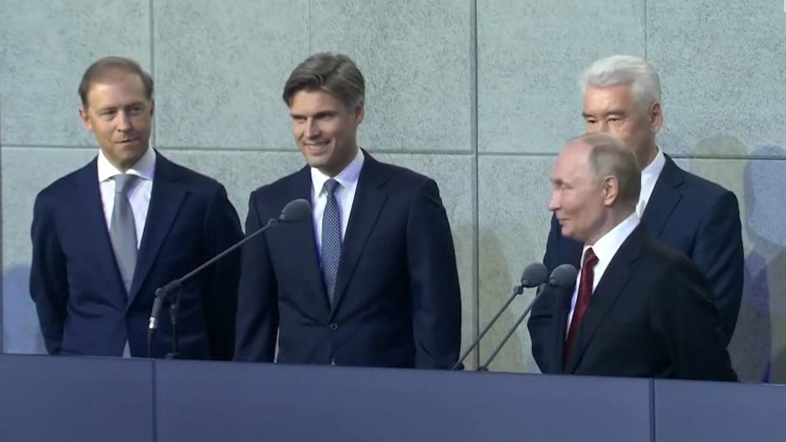 Путин открыл Национальный космический центр в Москве