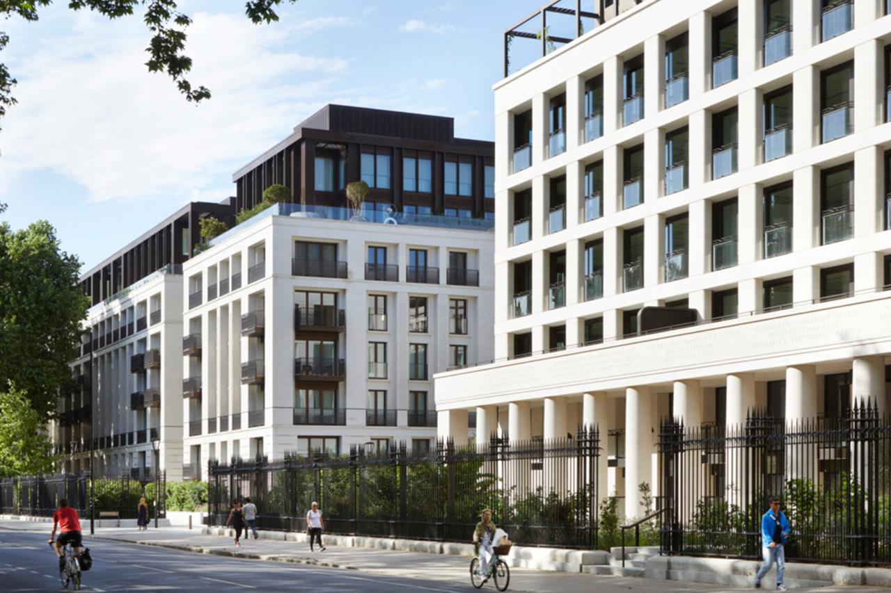 Элитный квартал Chelsea Barracks в Лондоне