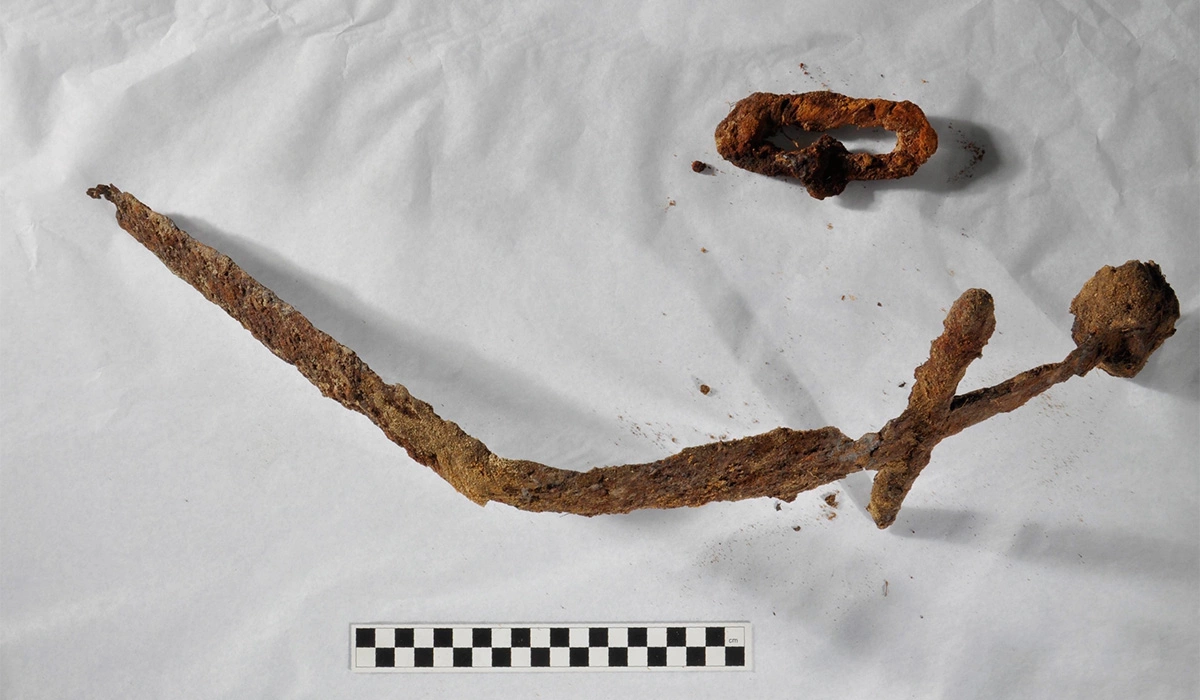 Найденные на старинном христианском кладбище в Финляндии древние артефакты