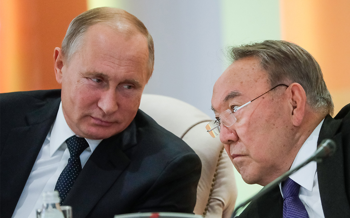 Путин пообщался с Назарбаевым до его объявления об отставке