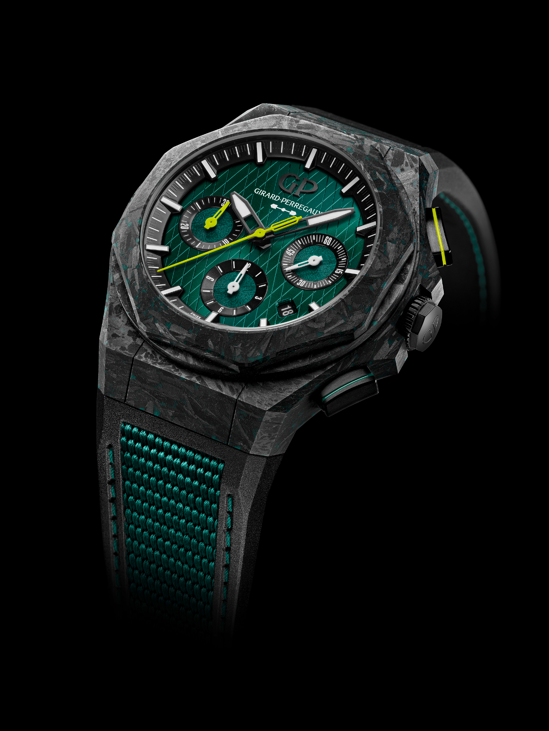 Часы Laureato Absolute Chronograph AM F1 Edition, Girard-Perregaux