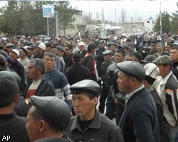 Жители города Джалал-Абад защитили легитимного президента
