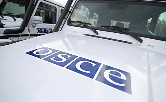 Автомобили миссии ОБСЕ на Украине


