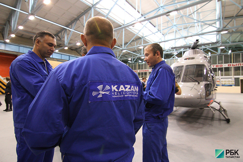 Казанский вертолетный завод в I квартале получил убыток в 286 млн рублей