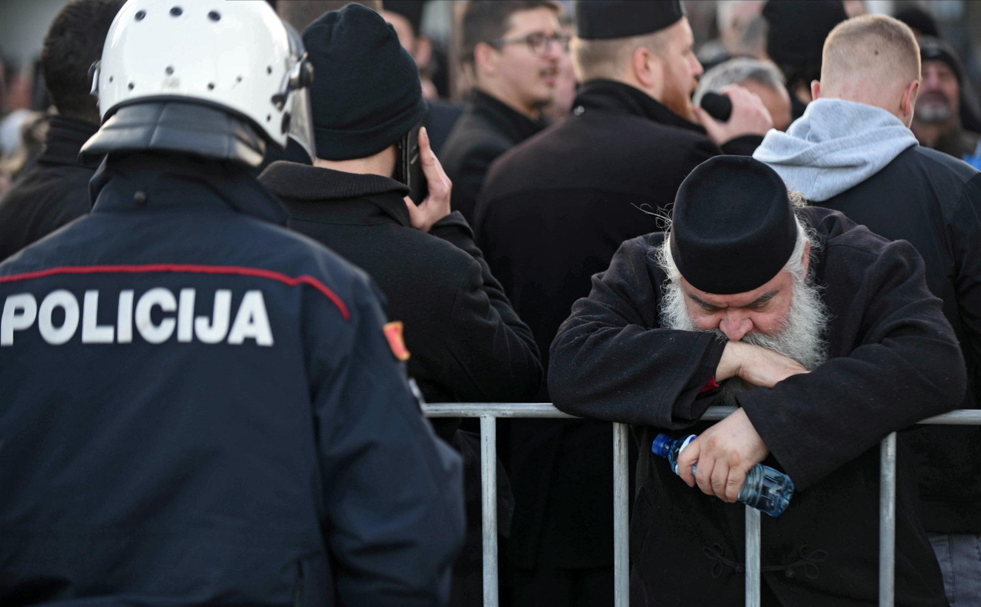 Акция против закона о свободе вероисповедания в Подгорице