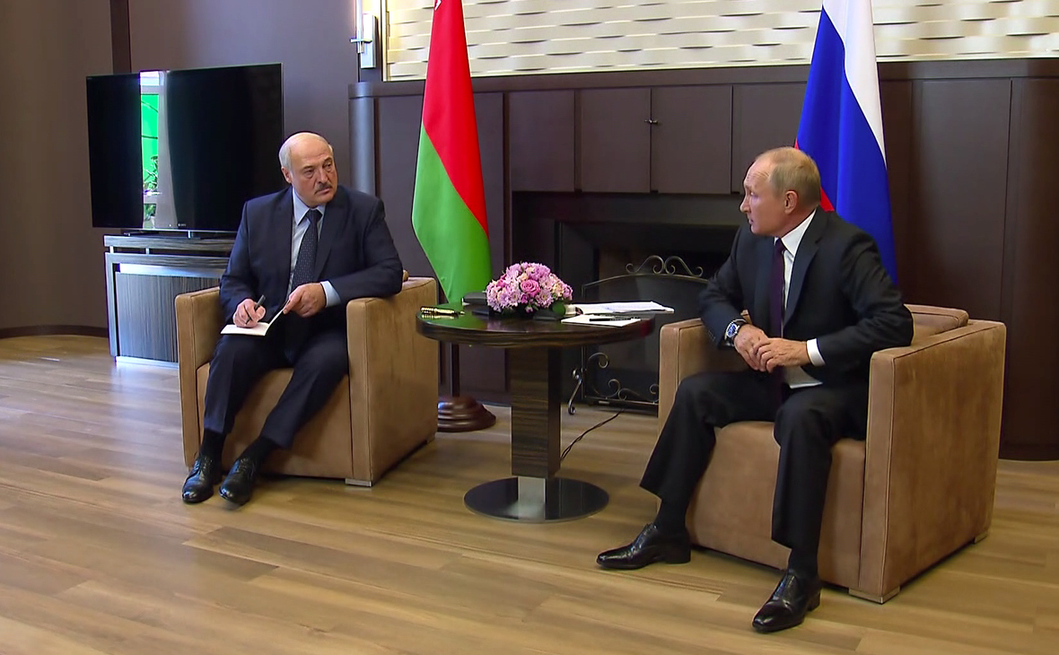 Кремль назвал место встречи Путина и Лукашенко