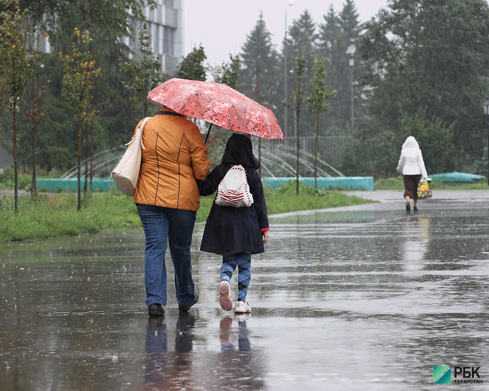 Сезон дождей: Гидрометцентр РТ озвучил прогноз на неделю