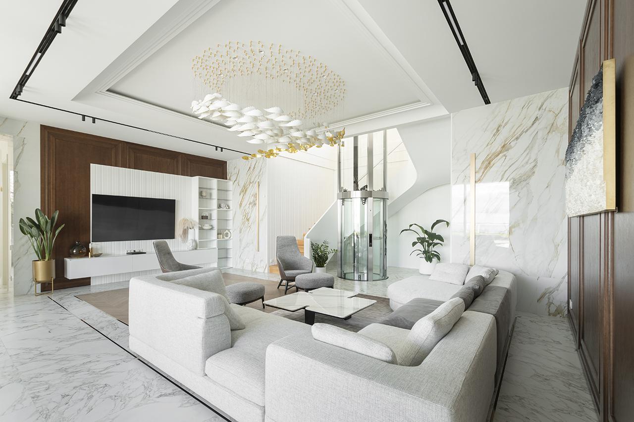 Villa Grande. Интерьеры