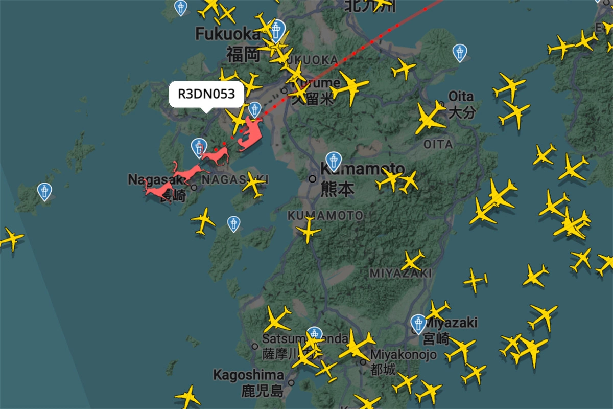 Маршрут полета Санта-Клауса