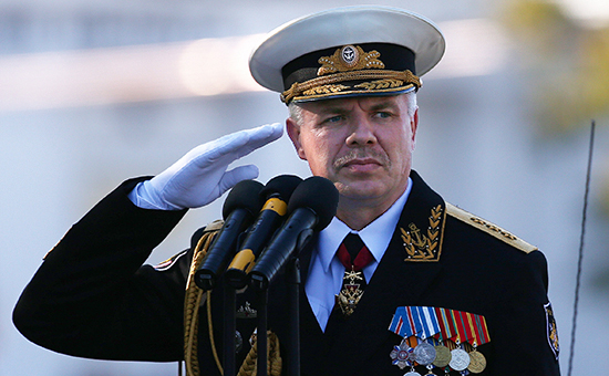 Командующий Черноморским флотом России Александр Витко



