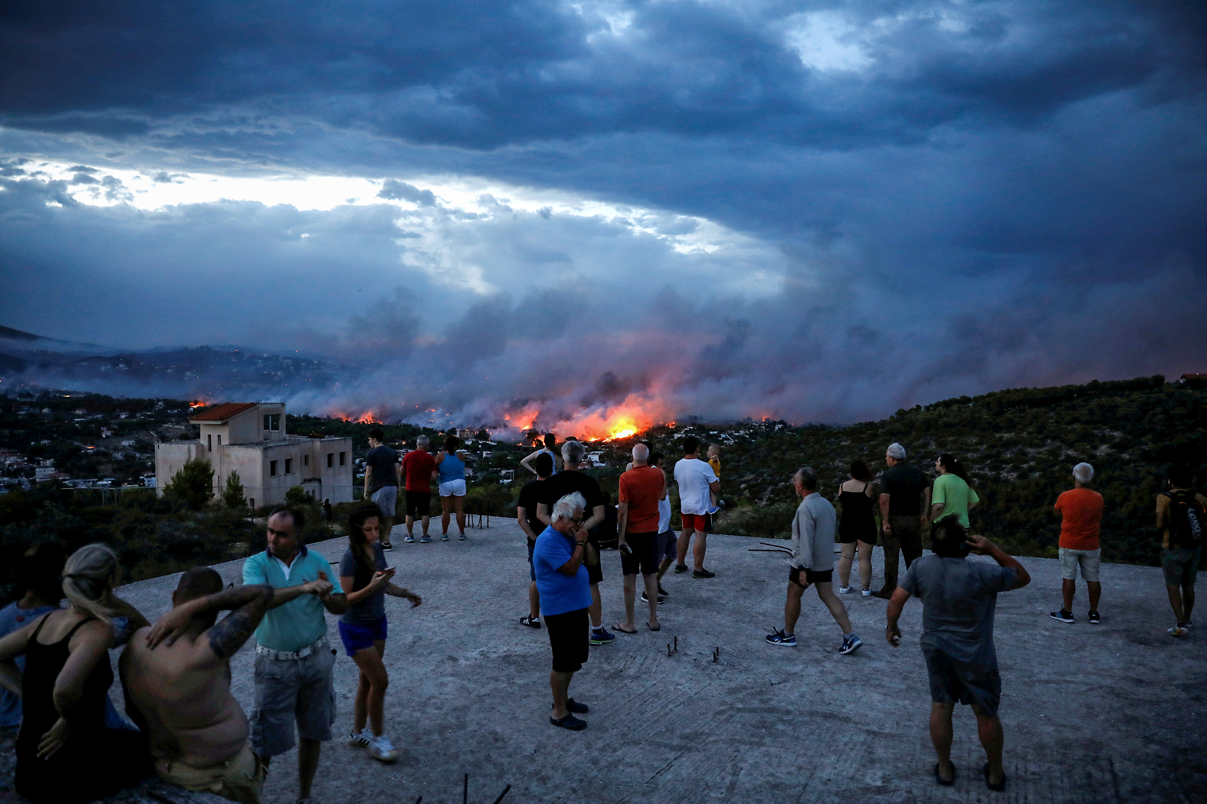 Лесные пожары на Гавайях: более 100 погибших