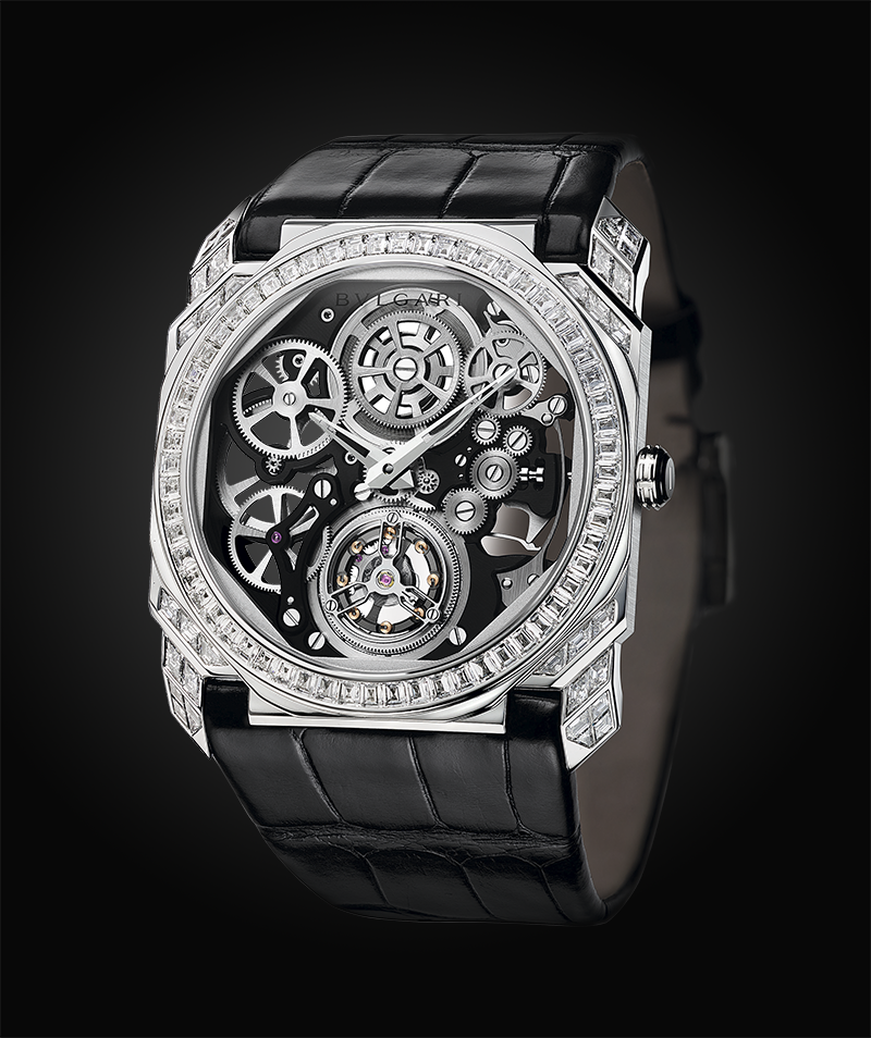 Octo Tourbillon Full Baguette Diamonds, Bvlgari