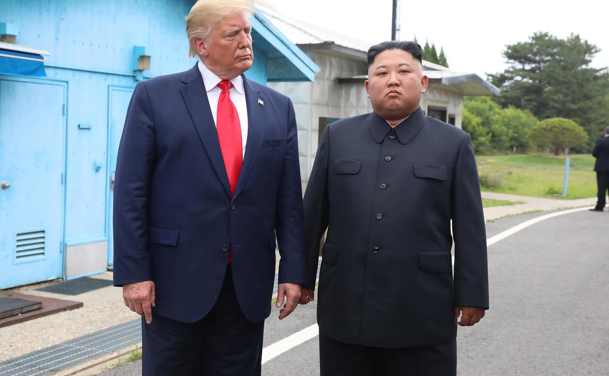 Дональд Трамп и Ким Чен Ын