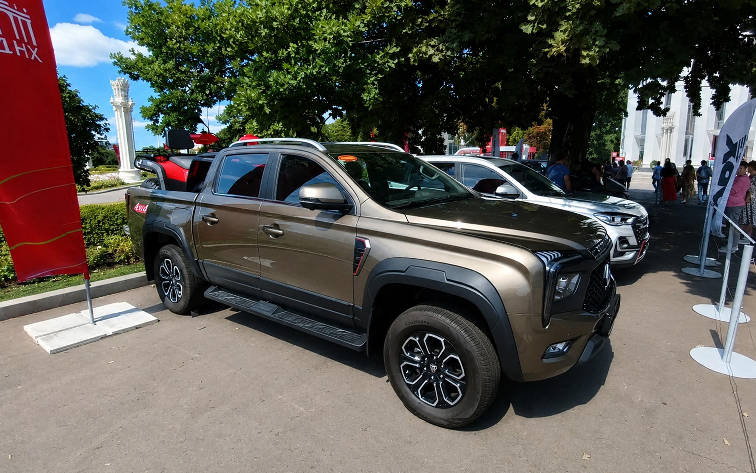 В России представили дизельный внедорожник Sinotruck S7 за 3,2 млн руб.
