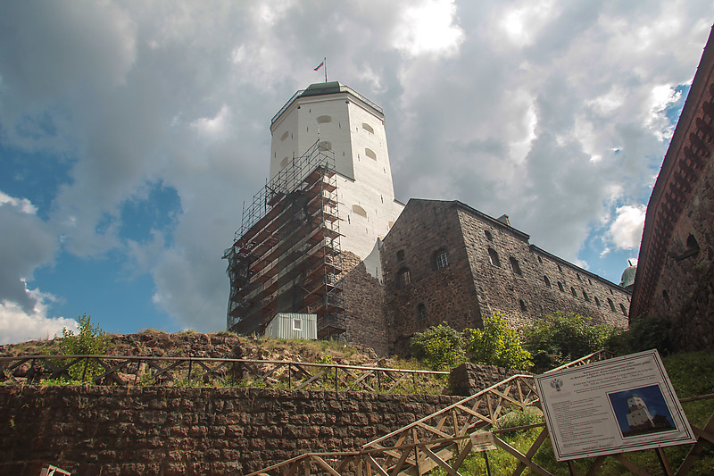 Башня Святого Олафа в Выборгском замке