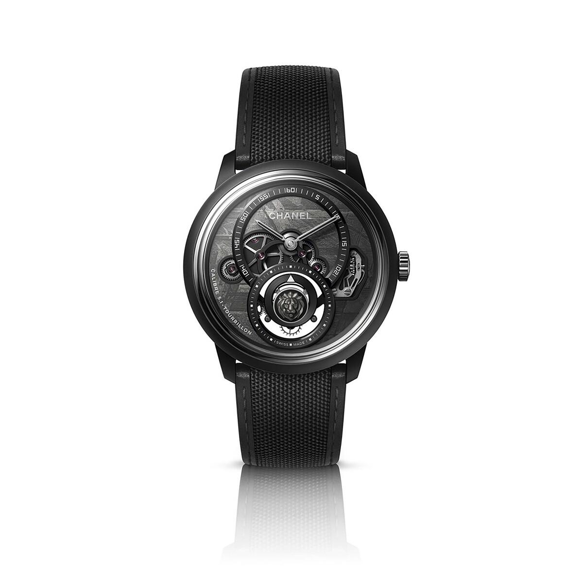 Часы Monsieur Tourbillon M&eacute;t&eacute;orite, капсульная коллекция Interstellar, Chanel