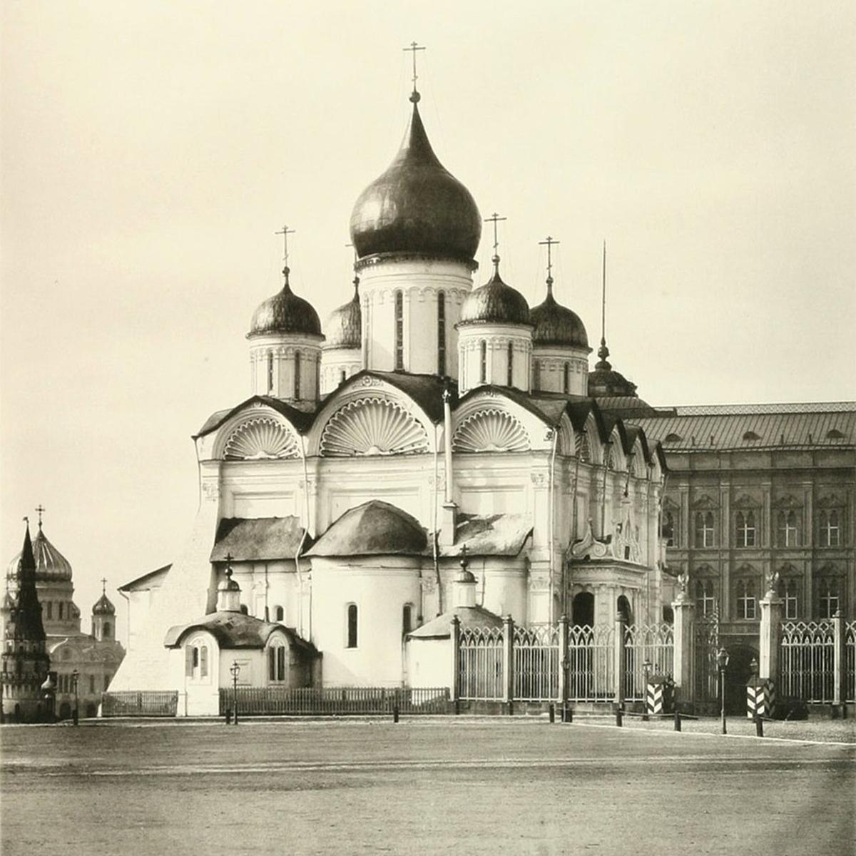 Архангельский собор Московского Кремля. 1882 год