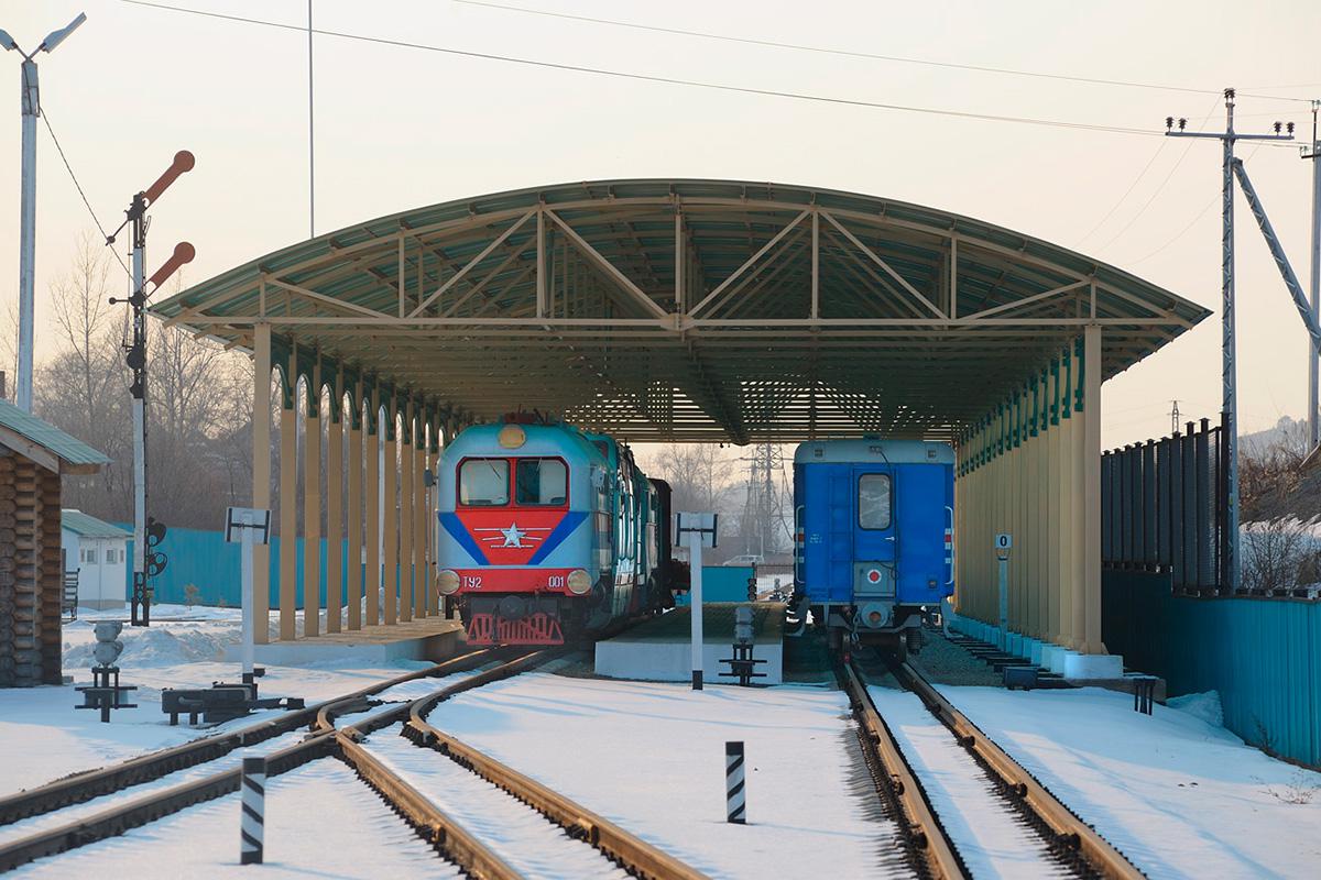 Детская железная дорога в Свободном