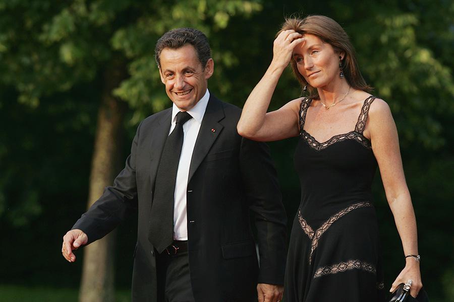 Николя и Сесилия Саркози в Хоэн-Лукове, Германия, 6 июня 2007 года