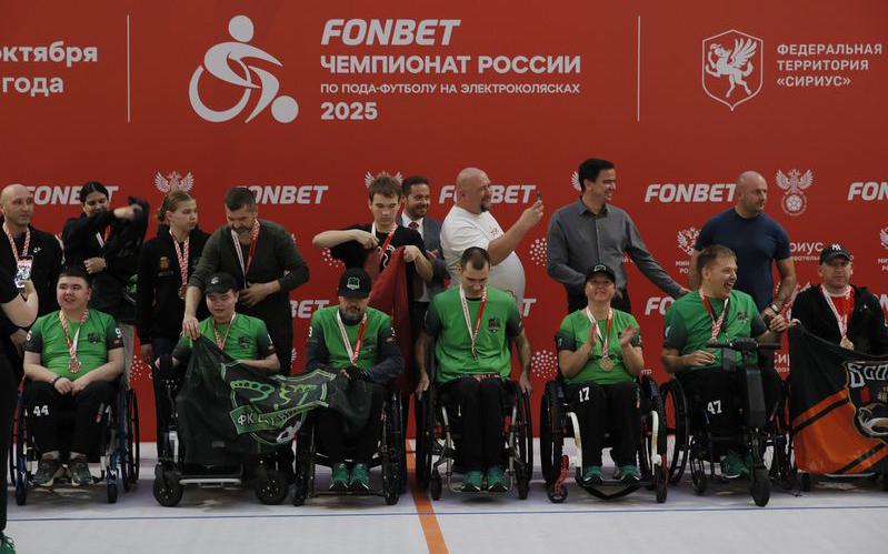 «Шаг вперед» — чемпион России в ПОДА-футболе на электроколясках