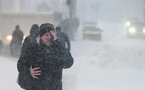Москву накрыл мощный снегопад. Фотогалерея