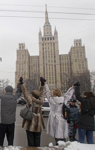 "Большой белый круг" на Садовом кольце